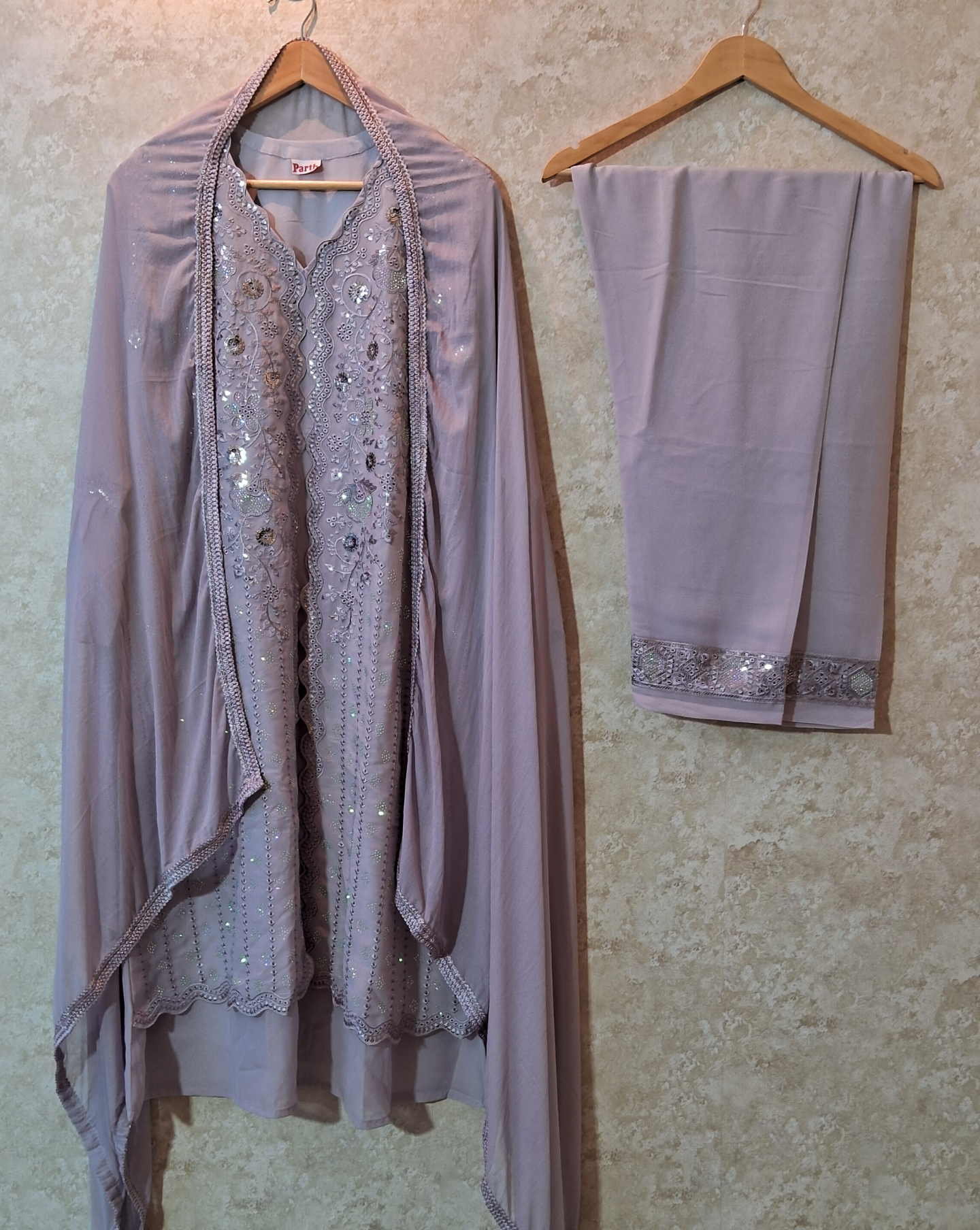 Premium frock suit ready to wear with handwork & embroidred ID005