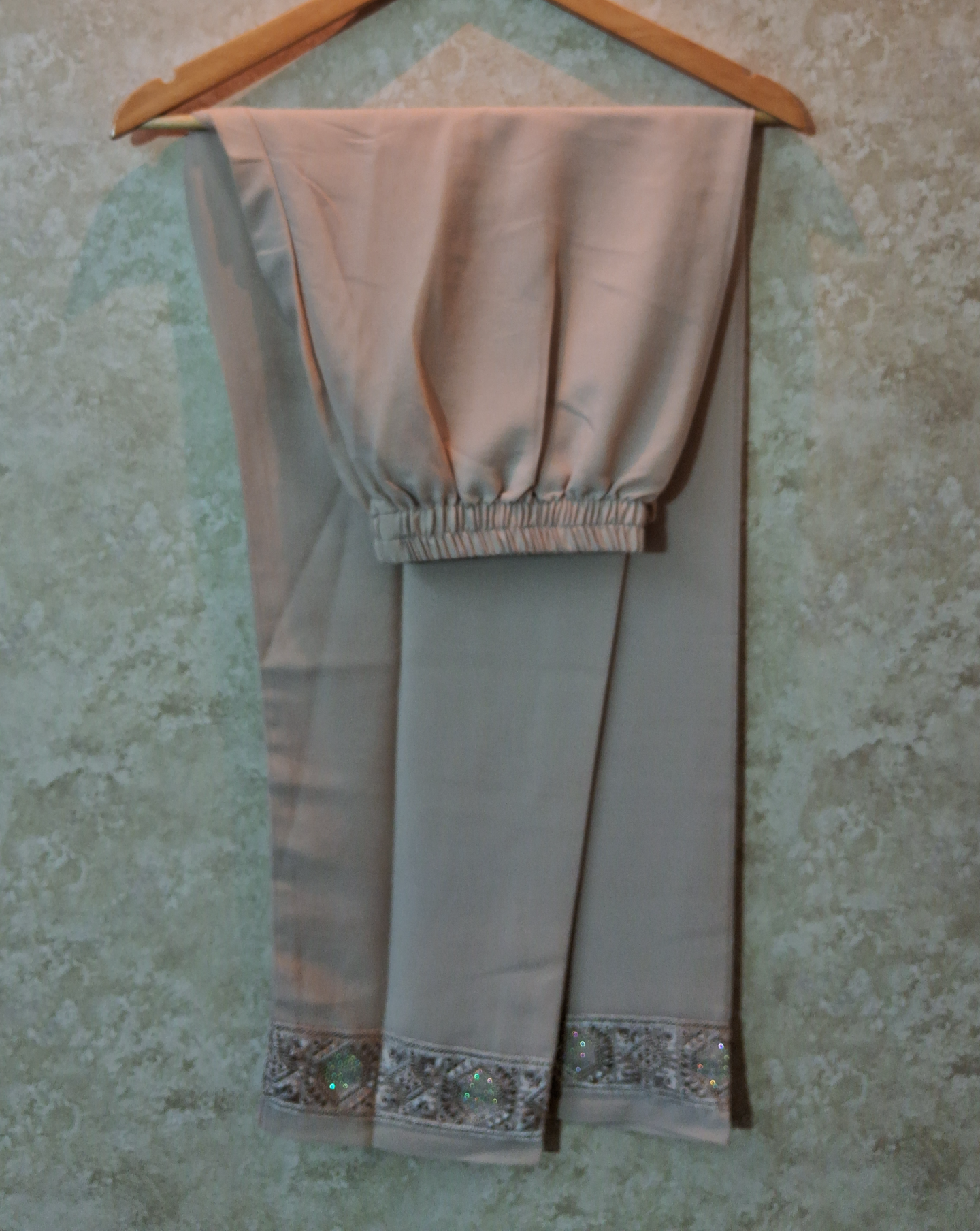 Premium frock suit ready to wear with handwork & embroidred ID007